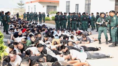 180 Myanmar workers rescued in raid on Cambodian scam centre