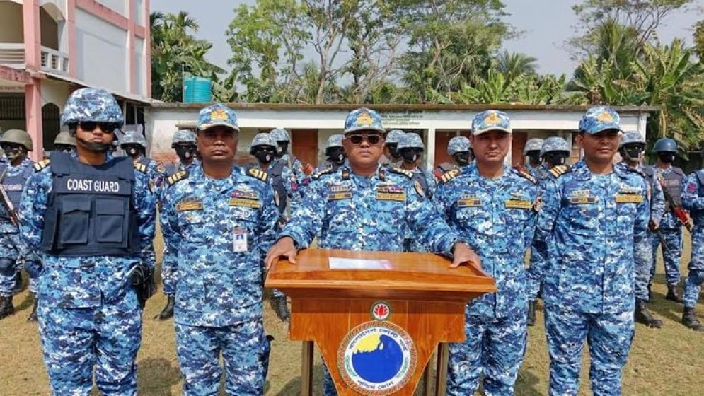 BCG deployed to ensure security ahead of election, referendum in coastal areas