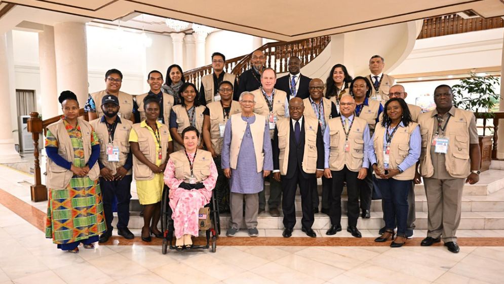 Commonwealth Election Observer Group delegation meets CA