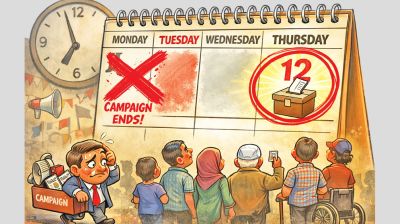 Campaign curtain down, all eyes on Thursday polls