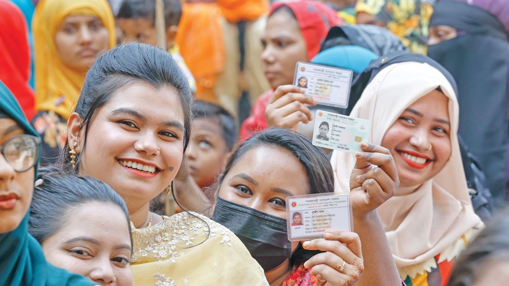 First-time voters embrace a festival of democracy