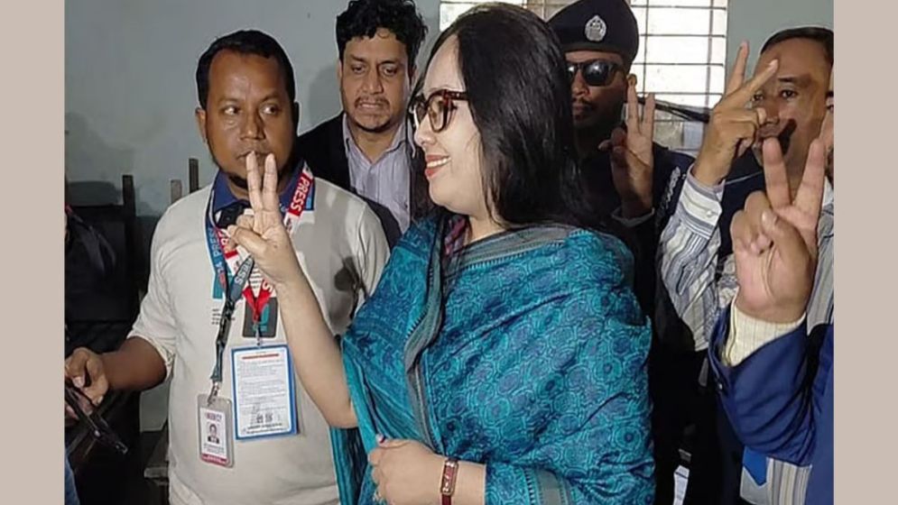 Rumeen Farhana wins Brahmanbaria-2 seat