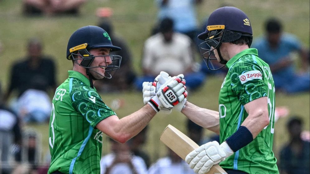 Tucker stars as Ireland crush Oman by 96 runs