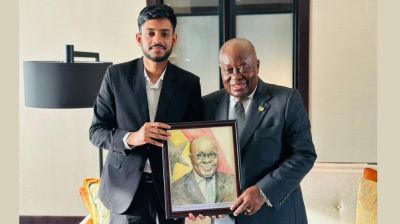 CSA VP Shaikh Rifad Mahmud holds courtesy meeting with former Ghanaian President