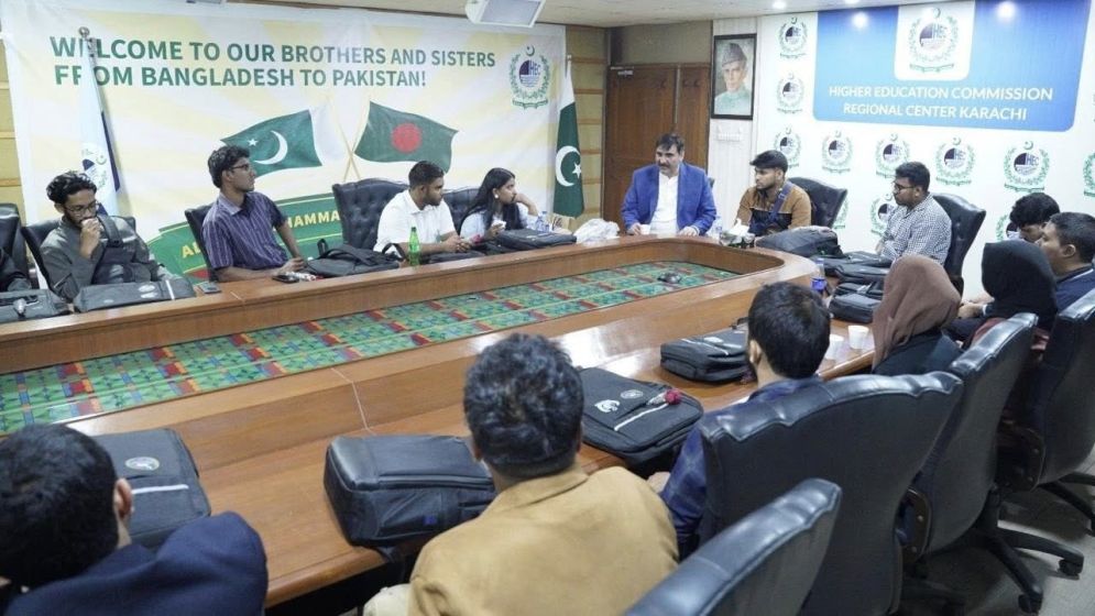 1st batch of Bangladeshi students arrives in Pakistan under Allama Iqbal Scholarship Programme