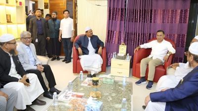 Tarique visits IAB ameer’s residence