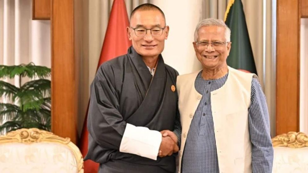 Bhutan Prime Minister Tobgay calls on Chief Adviser