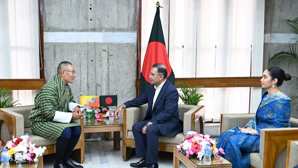 Bhutanese premier calls on PM Tarique Rahman