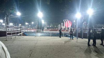 Central Shaheed Minar prepared for tributes on Amar Ekushey
