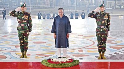Nation honours language martyrs