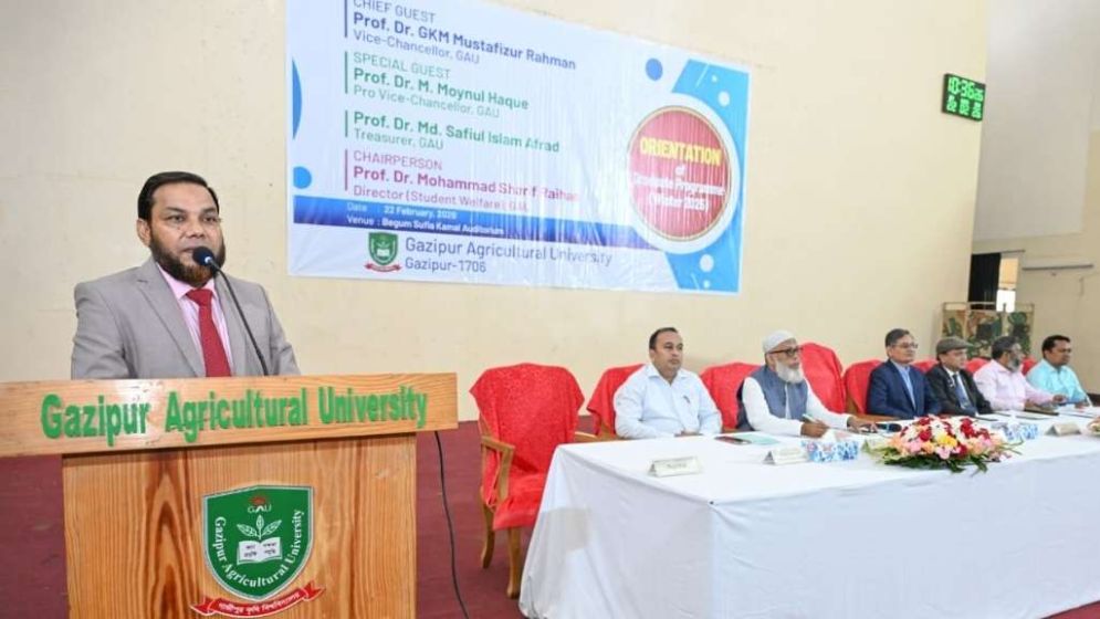 GAU holds Winter’25 orientation for MS, PhD students