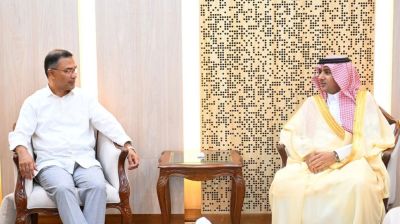 Saudi Ambassador meets PM Tarique Rahman