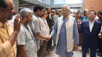 Yunus returns to former duties after interim govt’s tenure ends