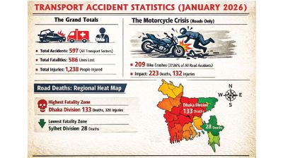 546 killed in road crashes in January: Report