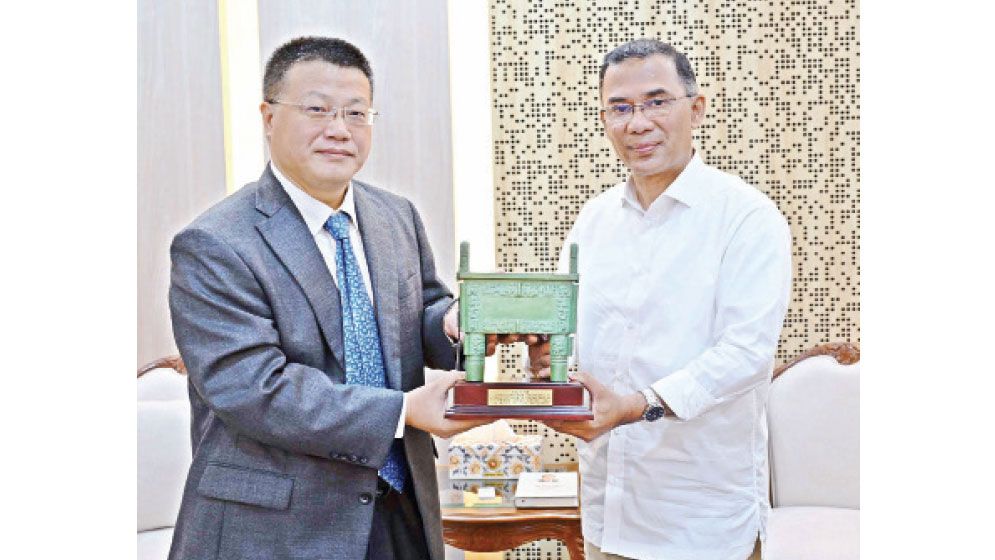Chinese envoy meets PM Tarique, reaffirms China’s support