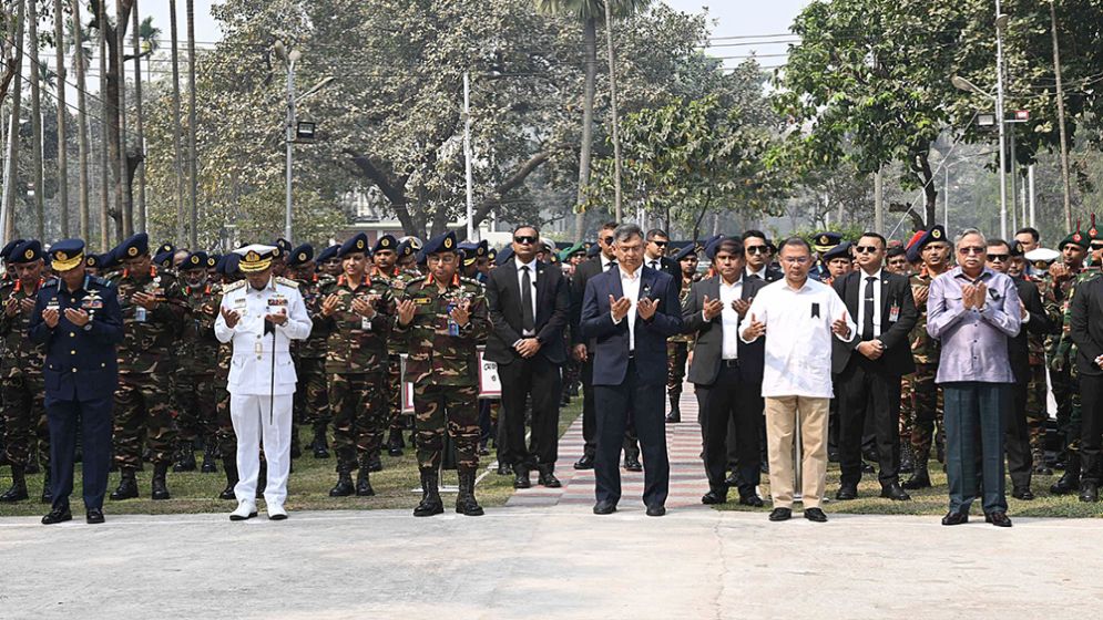 President, Prime Minister pay tribute to Pilkhana martyrs