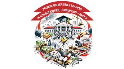 Business, not education, has become the main objective