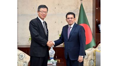 Japanese envoy calls on Foreign Minister Khalilur Rahman