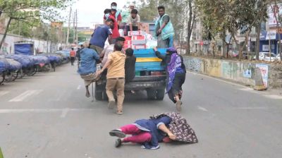Rush for low-cost essentials sparks chaos at TCB trucks