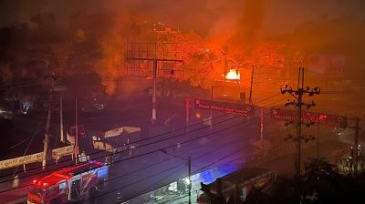 Nine injured as massive fire breaks out at gas pump in Cox’s Bazar