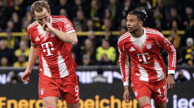 Kane bags brace as Bayern scupper Dortmund's title hopes