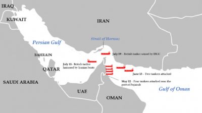 Oman port and tanker hit as Iran strikes Gulf