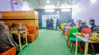 Underprivileged families join Shuvosangho iftar in Shariatpur