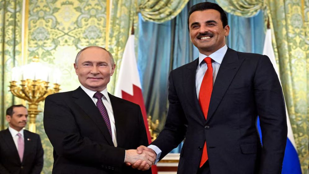 Putin, Qatar Emir hope for de-escalation in Middle East
