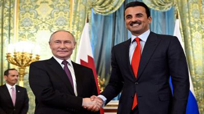 Putin, Qatar Emir hope for de-escalation in Middle East