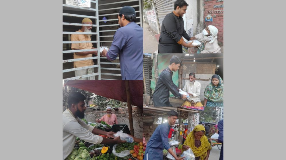 Over a hundred people get free Iftar items in capital