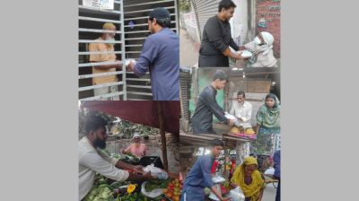 Over a hundred people get free Iftar items in capital
