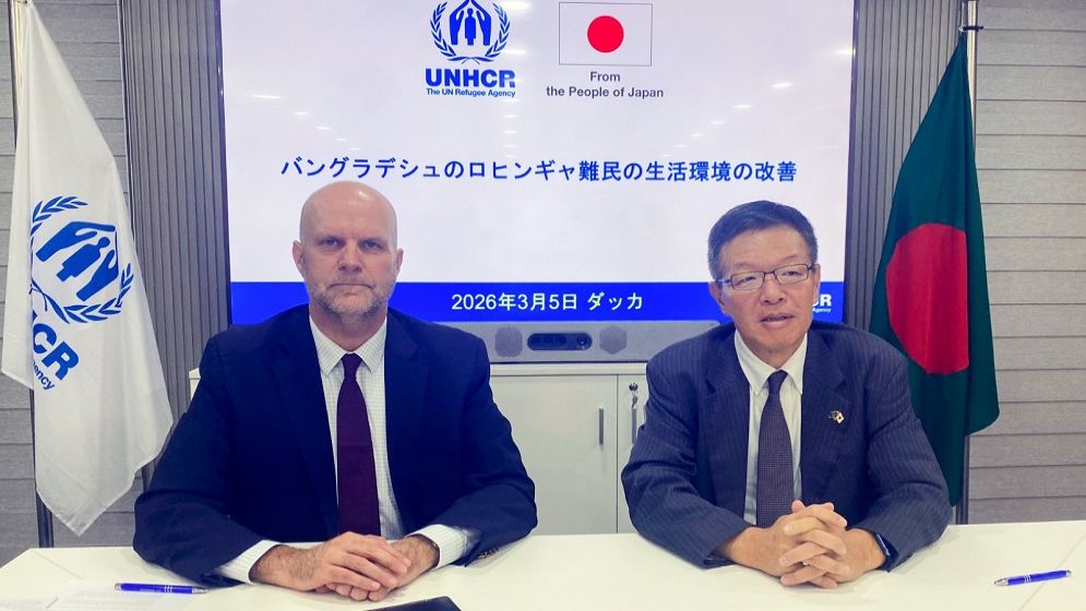 Japan provides UNHCR with $2.6m for Rohingya assistance