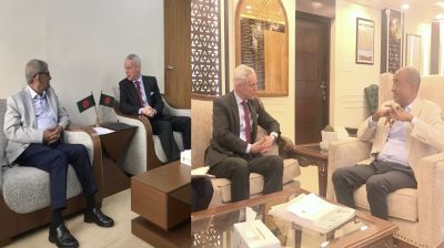 Swiss Ambassador meets two ministers, reaffirms support for governance