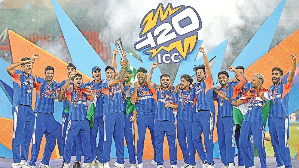 India champions, again!