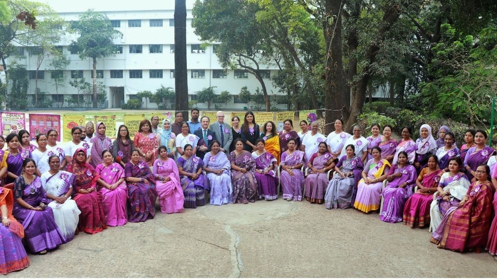 UNOPS Bangladesh marks International Women’s Day with with young leaders
