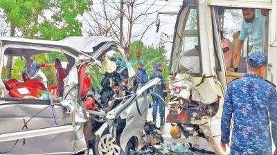 Wedding journey ends in tragedy
