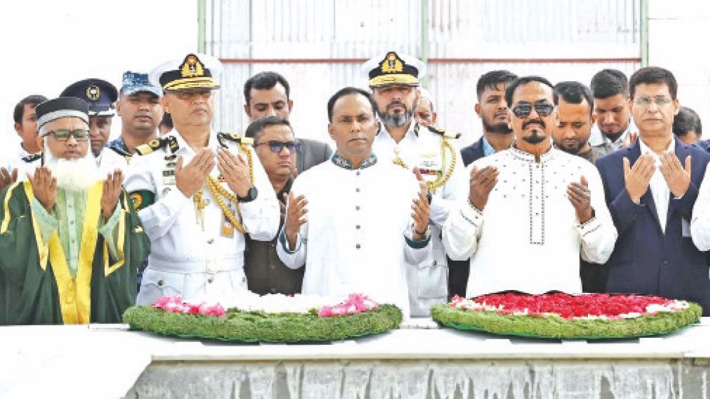 Speaker, deputy speaker pay tribute at Nat’l Memorial and graves of Zia, Khaleda