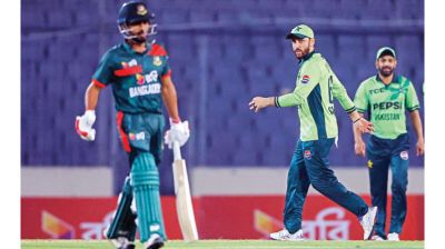Rain-hit chase ends in heavy defeat