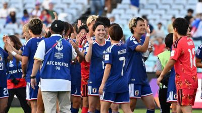 Japan hammer Philippines 7-0 to sweep into Women's Asian Cup semis