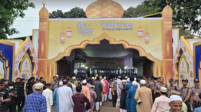 Main Eid congregation held with participation of President, Prime Minister