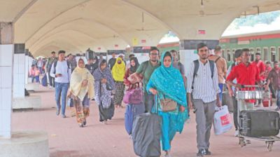Eid return journey starts amid overcharged fare allegations