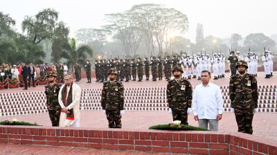 President, PM pay homage to Liberation War martyrs