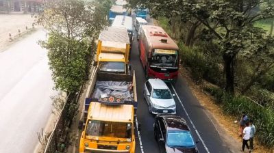 Traffic gridlock disrupts Dhaka–Chattogram highway