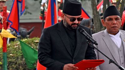 Nepali rapper Balendra Shah sworn in as prime minister