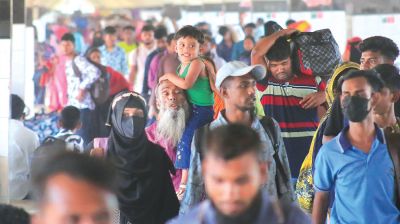 Eid holiday over as holidaymakers flock transport hubs