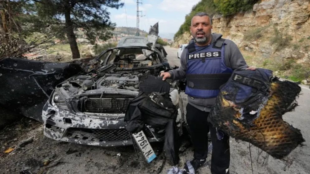 Israeli airstrike kills three Lebanese journalists, Israel says it targeted one