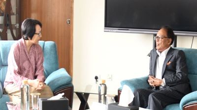 Bhutanese Ambassador meets Minister Faqir Mahbub