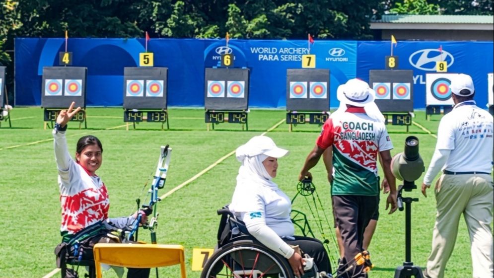 Kazakh arrow halts Joma’s medal march