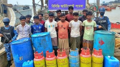 12 held with 6,000 litres diesel while smuggling to Myanmar