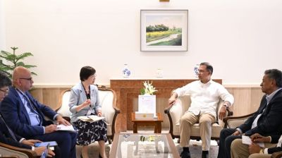Asian Infrastructure Investment Bank delegation meets PM